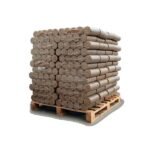 Heizfuxx Nestro XL Rot Holzbriketts Hartholz – 960 kg Palette (96×10 kg), Heizwert ≥4,8 kWh/kg, Rundbriketts - Bild 2