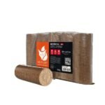 Heizfuxx Nestro XL Rot Holzbriketts Hartholz – 960 kg Palette (96×10 kg), Heizwert ≥4,8 kWh/kg, Rundbriketts - Bild 3