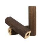 Heizfuxx PiniKay Octagon Holzbriketts Hartholz – 960 kg Palette (96×10 kg), Heizwert ≥4,8 kWh/kg, achteckig mit Loch - Bild 4