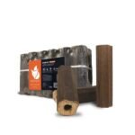 Heizfuxx PiniKay Quadro Holzbriketts Hartholz – 960 kg Palette (96×10 kg), Heizwert ≥4,8 kWh/kg, Vierkant mit Loch - Bild 3