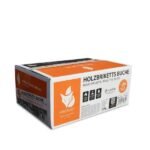 Heizfuxx Nestro Hartholz M Holzbriketts – 972 kg Palette (81×12 kg), Heizwert ≥4,8 kWh/kg, Rundbriketts - Bild 6