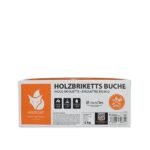 Heizfuxx Nestro Hartholz M Holzbriketts – 972 kg Palette (81×12 kg), Heizwert ≥4,8 kWh/kg, Rundbriketts - Bild 4