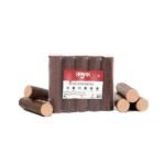 Spark Hartholzbriketts Buche Rund – 960 kg Palette (96×10 kg), Heizwert ≥4,8 kWh/kg, Buche, Premium Kaminbriketts - Bild 2