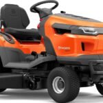 Husqvarna TS 217T Rasentraktor, 108 cm Schnittbreite, V-Twin Motor, Hydrostat, Seitenauswurf & Mulchfunktion