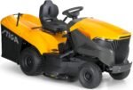STIGA Rasentraktor Estate 798 W, 98 cm Schnittbreite, 2-Zylinder Motor, Hydrostat, inkl. Mulchkit, Anhängerkupplung & Ladegerät